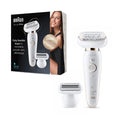 Silk-Ãƒâ€°pil 9 Flex 9-002 - Epilator With Flexible Head For Easier Hair Removal, White/Gold