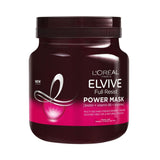 Elvive Full Resist Fragile Hair Multi-Use Hair Strengthening Power Mask With Biotin, For Hair Fall 680Ml