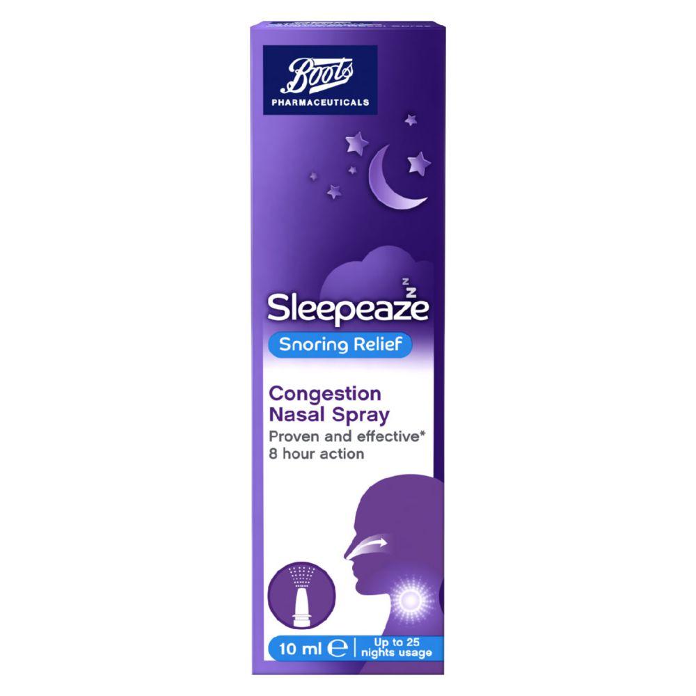 Sleepeaze Snoring Relief Congestion Nasal Spray 10Ml BrandListry