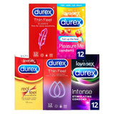 Condoms Variety Bundle (5 X 12 Pack)
