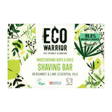 Eco Warrior Moisturising Boys & Girls Shaving Bar - Bergamot & Lime Essential Oils 100g