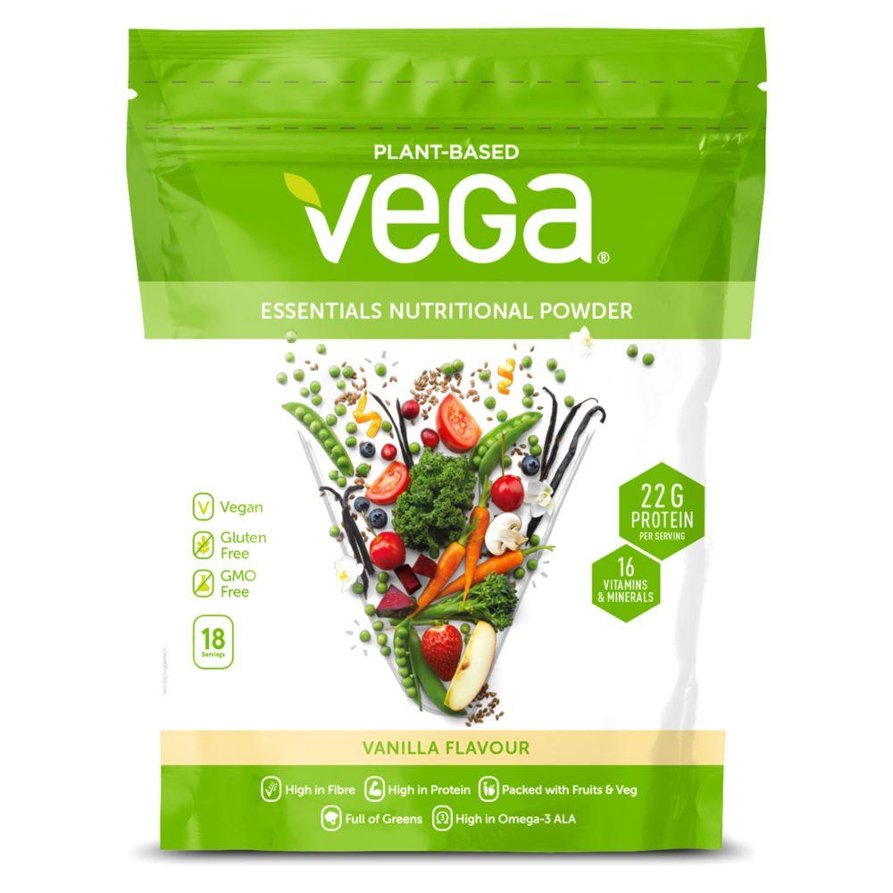 Essential Vegan Plant Protein Powder Vanilla - 612G