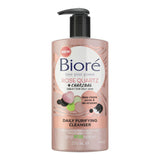 BiorÃƒÂ© Rose Quartz & Charcoal Daily Purifying Face Wash Cleanser 200ml for Oily Skin