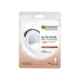 Nutri Bomb Milky Sheet Mask Coconut And Hyaluronic Acid 28G