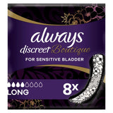 Discreet Boutique Incontinence Pads+ Long For Sensitive Bladder X8