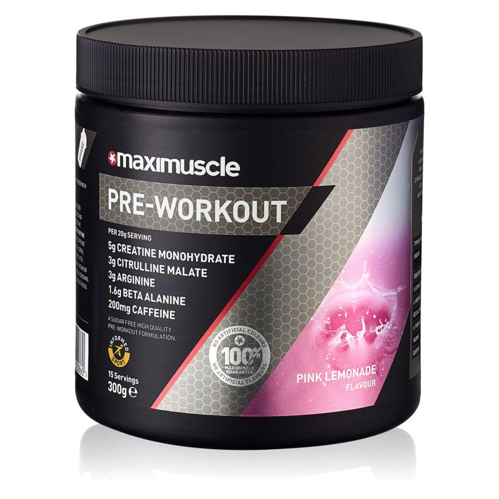 Pre-Work Out Powder Pink Lemonade - 300G