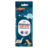 Biodegradable Refreshing Dinosaur Handy Wipes 12 Pack
