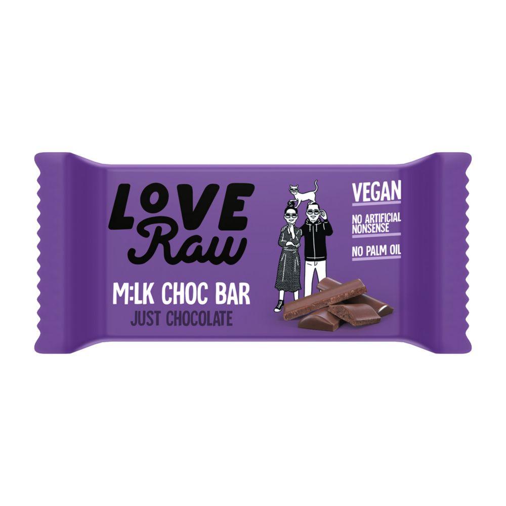 Vegan Milk Chocolate Just Chocolate Bar - 30G