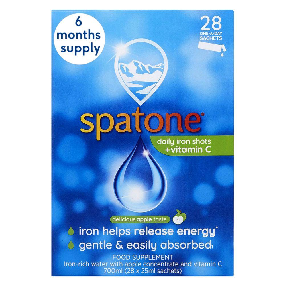 Apple 6 Month Bundle: 6 X Spatone Apple Daily Iron Shots + Vitamin C 28S