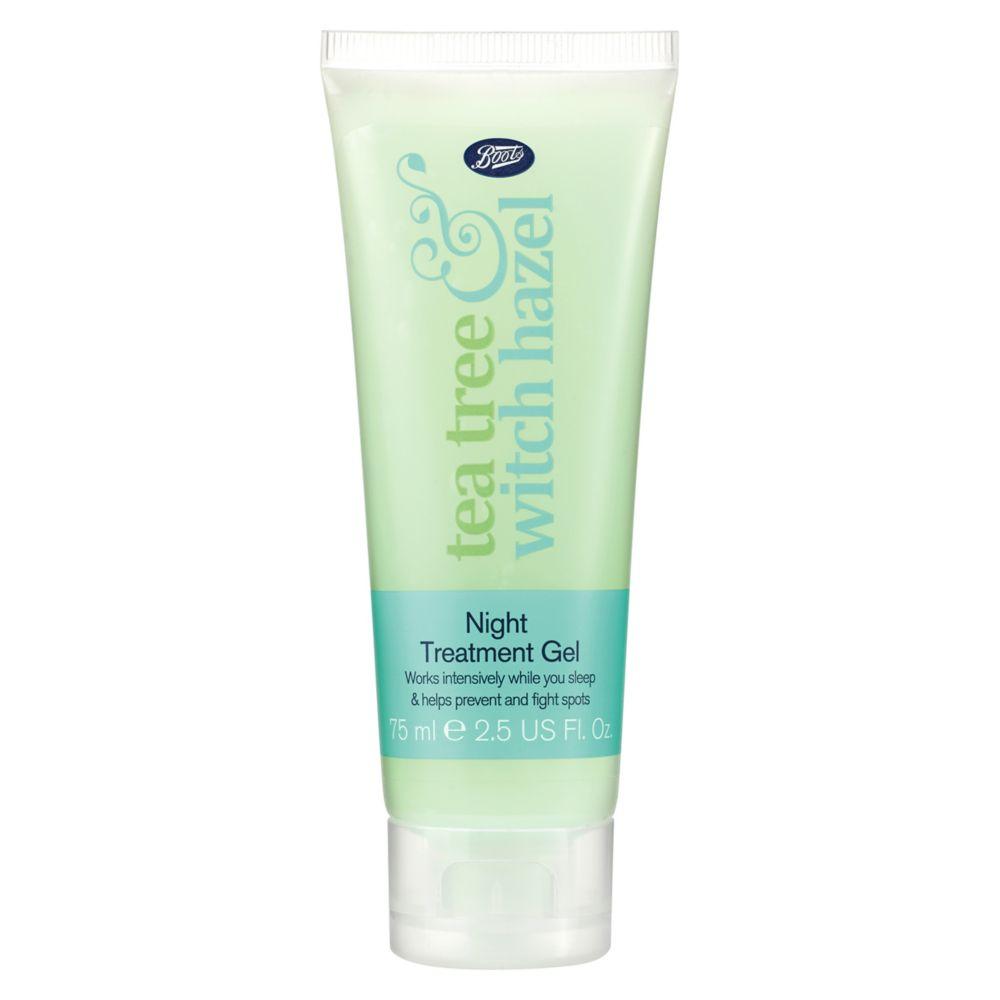 Tea Tree & Witch Hazel Night Gel 75Ml