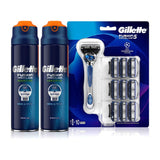 Fusion5 Proglide Razor & Shaving Gel Annual Bundle
