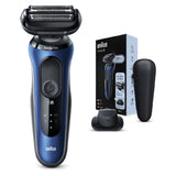 Series 6 60-B1200S Electric Shaver For Men With Precision Trimmer, Blue