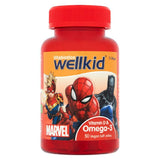 Wellkid Marvel Vitamin D & Omega-3 50 Vegan Soft Jellies