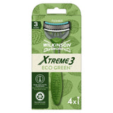 Xtreme 3 Eco Green Men'S Disposable Razor X4