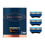 Pack Of 3 Shave And Edging Razor Blades