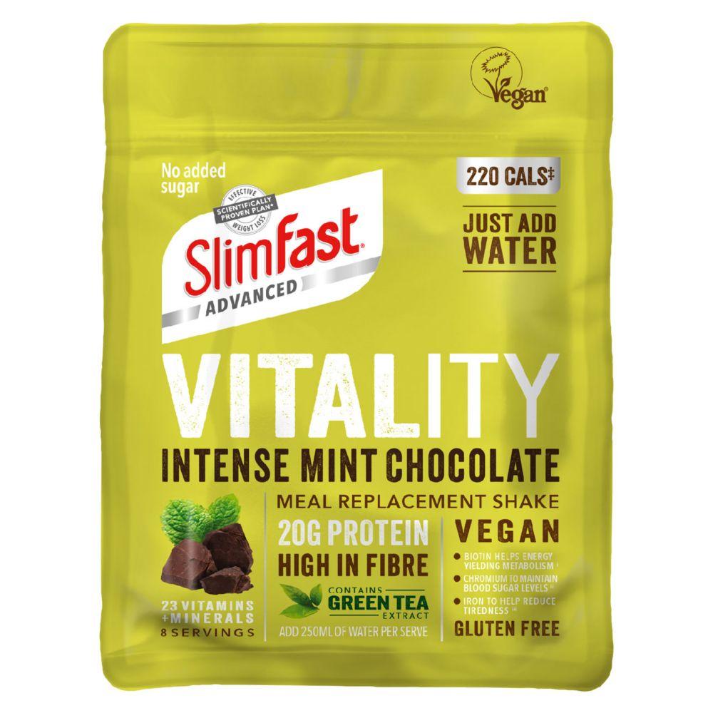 Vegan Advanced Vitality Shake Intense Mint Chocolate - 400G