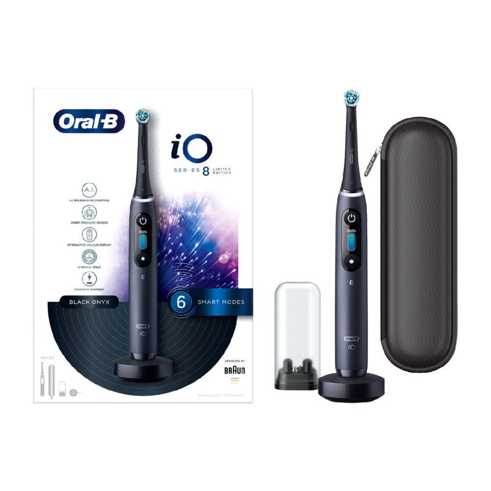Io8 Electric Toothbrush Black Onyx With Limited Edition Travel Case