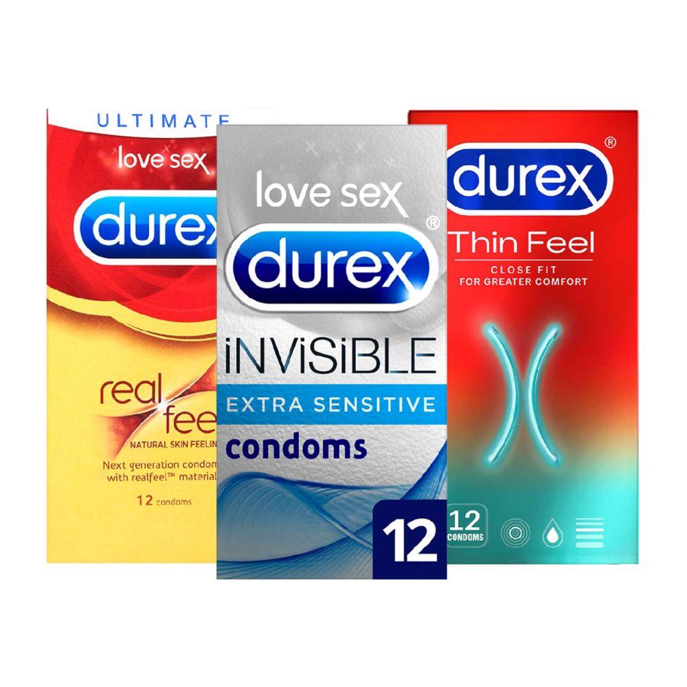 Invisible Condoms Bundle (3 X 12 Pack)