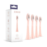 Sonic+ Replacement Brush Head - Rose Gold - Pack Of 4
