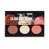 X Maura Glam And Glow Trio Palette