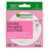 Micellar Reusable Make-Up Remover Eco Pads, 3 Micro Fibre Pads