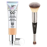 Cosmetics Cc+ Cream - Neutral Medium & Heavenly Luxe Complexion Brush Duo