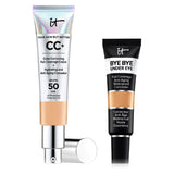 Cosmetics Your Skin But Better Cc+ Cream - Neutral Medium & Bye Bye Under Eye Concealer - Medium Tan