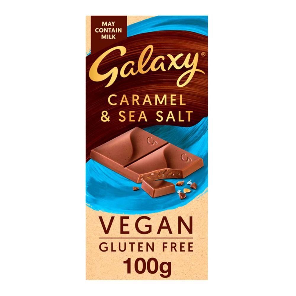 Vegan Caramel & Sea Salt Chocolate Bar 100G