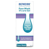 ACNECIDE Face Wash Spot Treatment Benzoyl Peroxide 50g