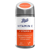 Vitamin C + Vitamin D, 60 Tablets