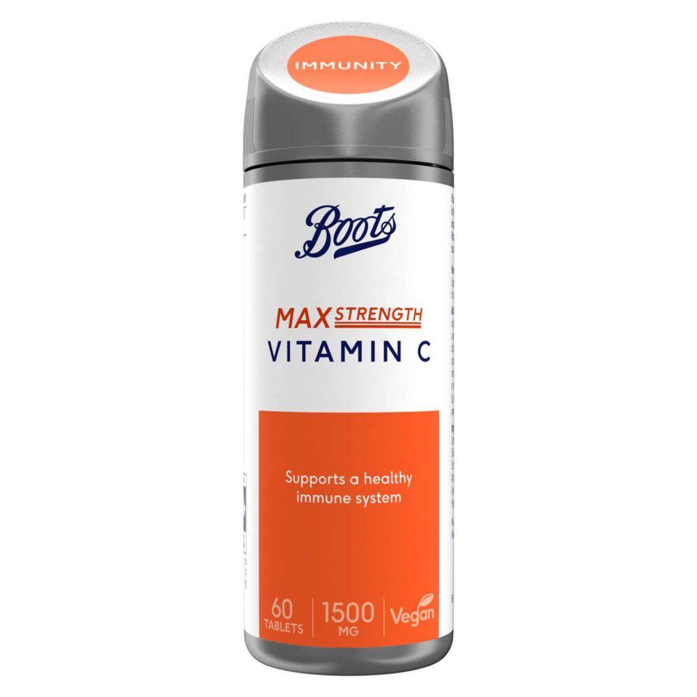Max Strength Vitamin C, 60 Tablets