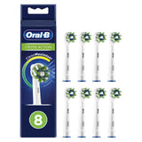 Crossaction Toothbrush Head With Cleanmaximiser Technology, 8 Pack